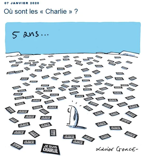 Toujours Charlie, vendredi 10 janvier à Orléans, place de la République à 18h00